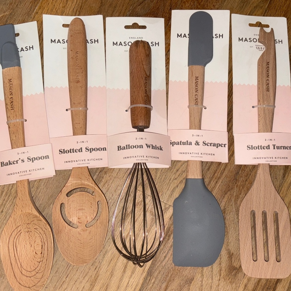 Mason Cash Spoon, Whisk, Scraper, Turner-Choice of one